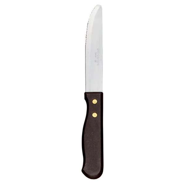 World Tableware World Tableware Beef Baron Plastic Handle Steak Knife, PK12 201-2492